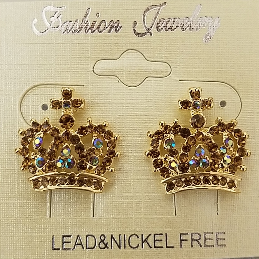 Crown Earrings